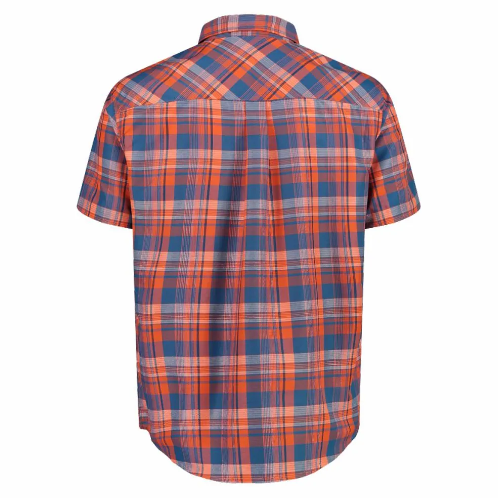 Camicia maniche corte check da uomo