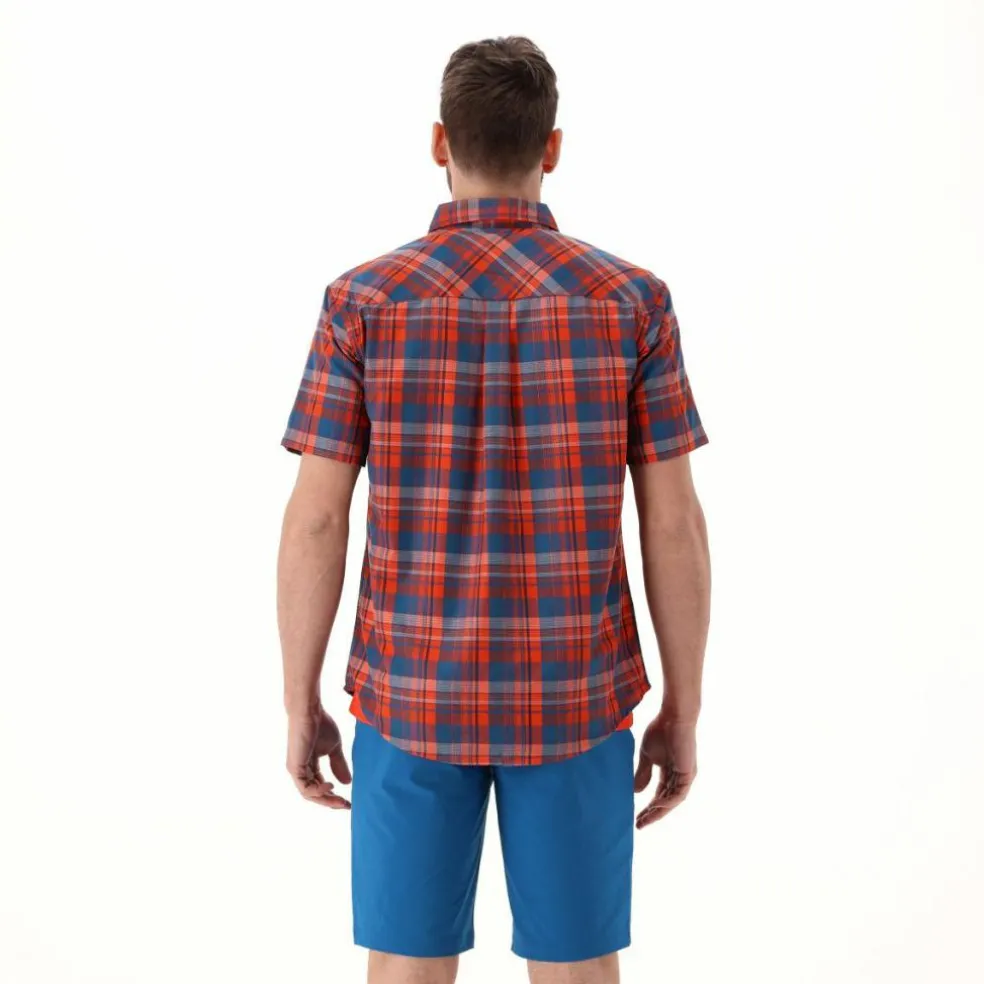 Camicia maniche corte check da uomo