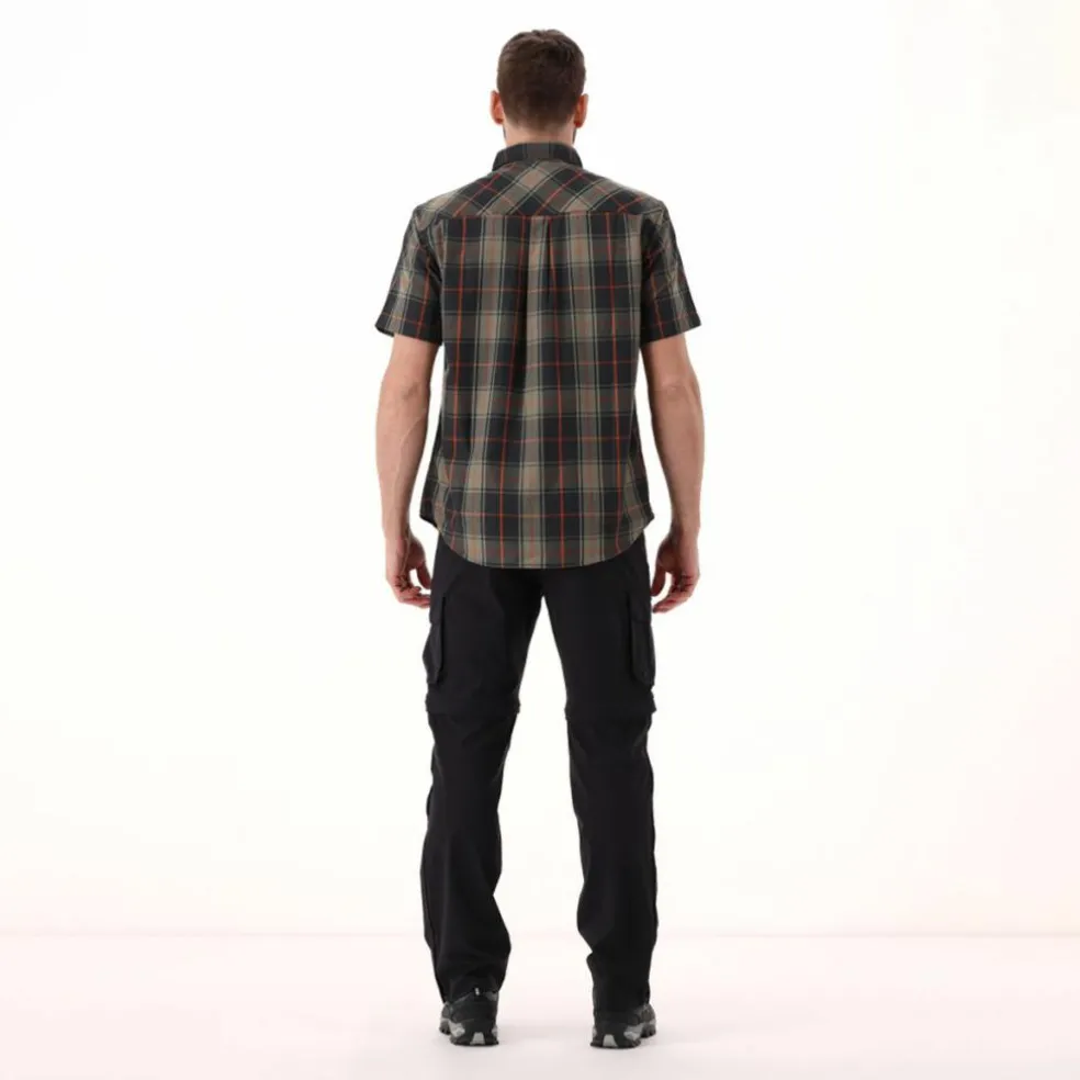 Camicia maniche corte check da uomo