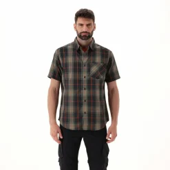 Camicia maniche corte check da uomo