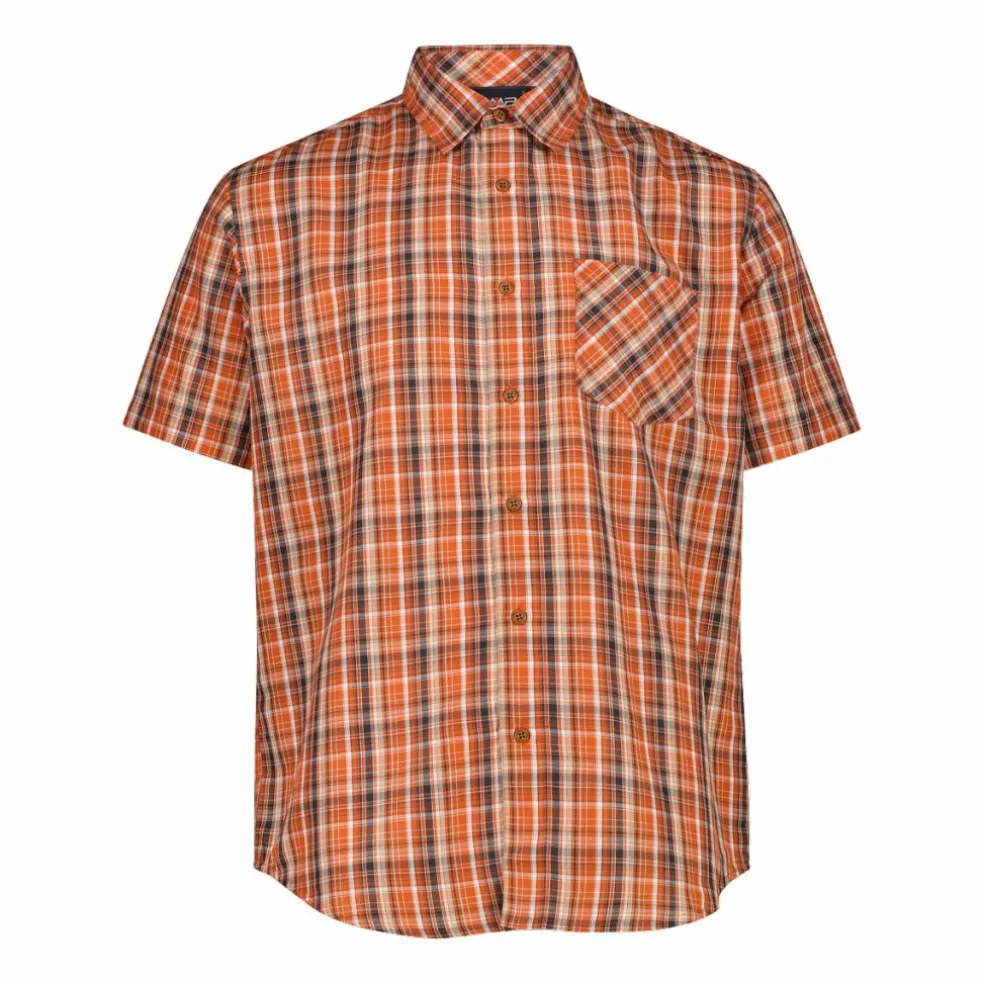 Camicia maniche corte check da uomo