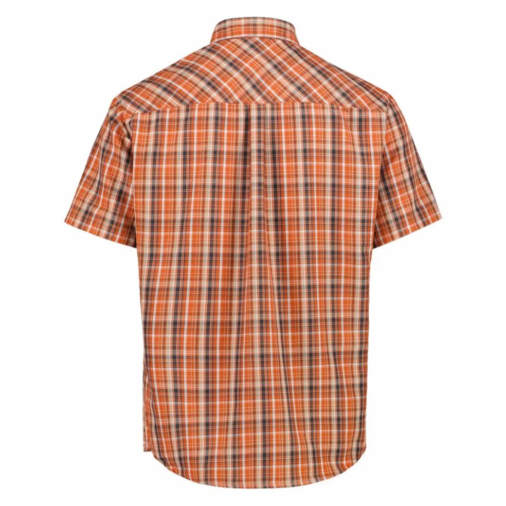 Camicia maniche corte check da uomo