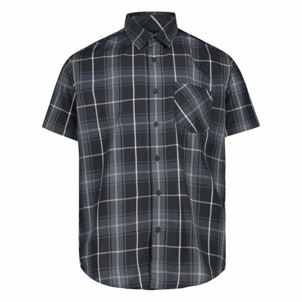 Camicia maniche corte check da uomo