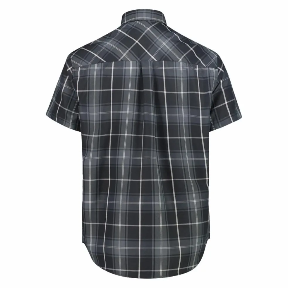 Camicia maniche corte check da uomo