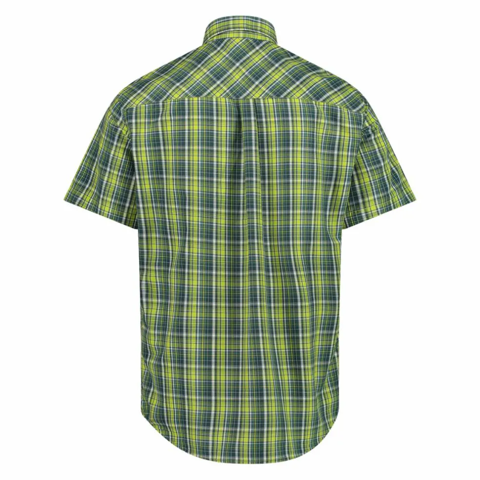 Camicia maniche corte check da uomo