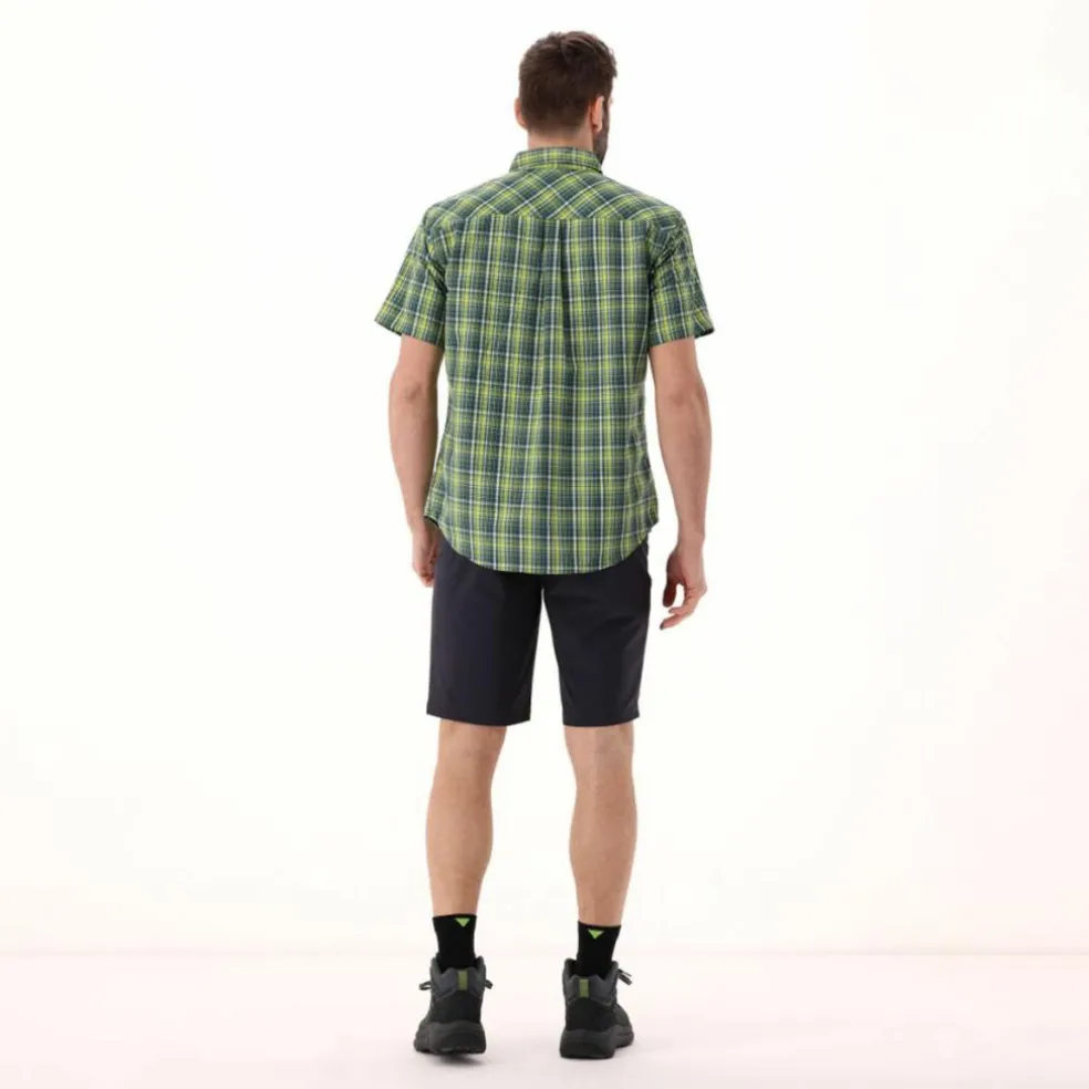 Camicia maniche corte check da uomo