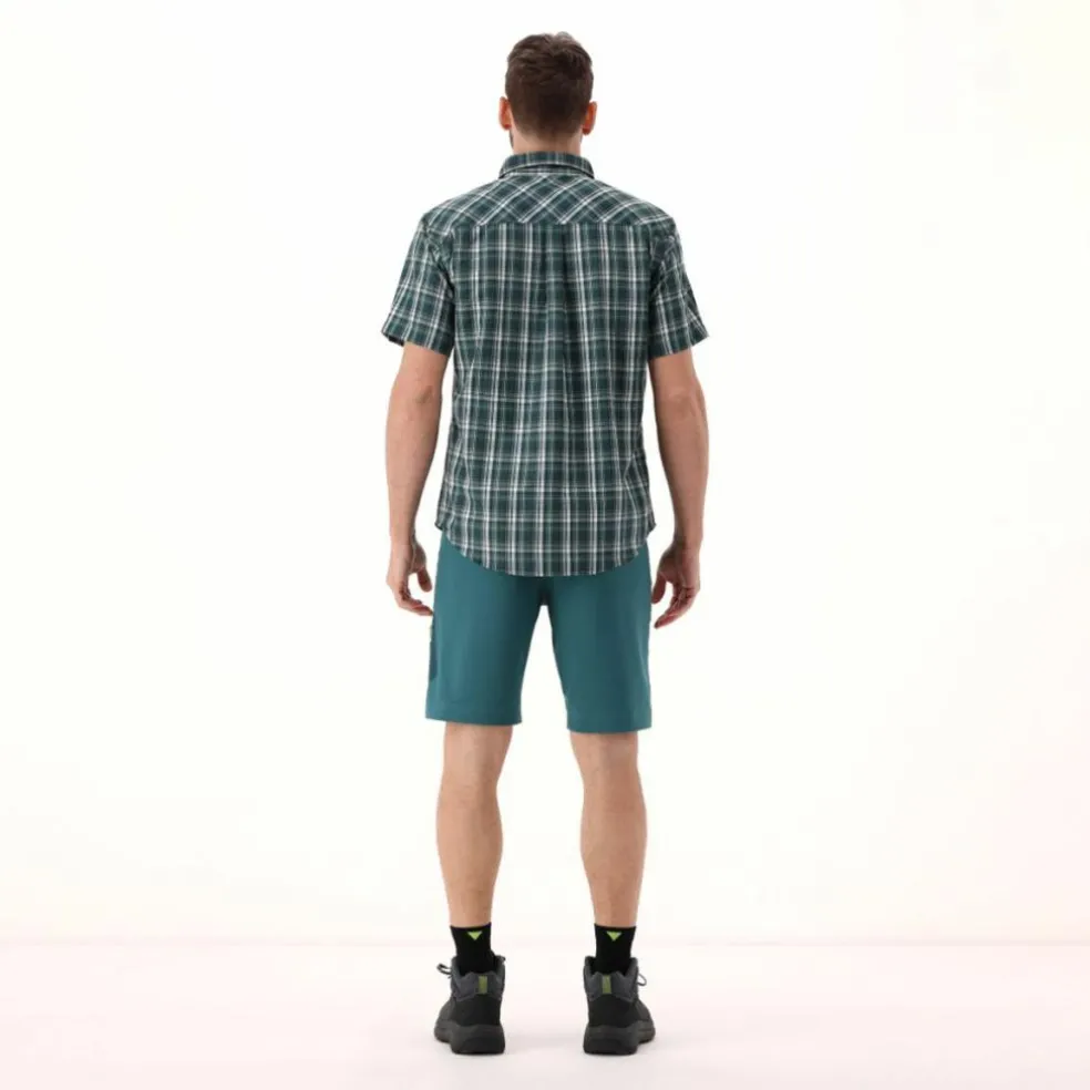 Camicia maniche corte check da uomo
