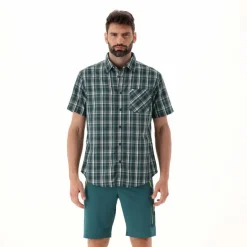 Camicia maniche corte check da uomo