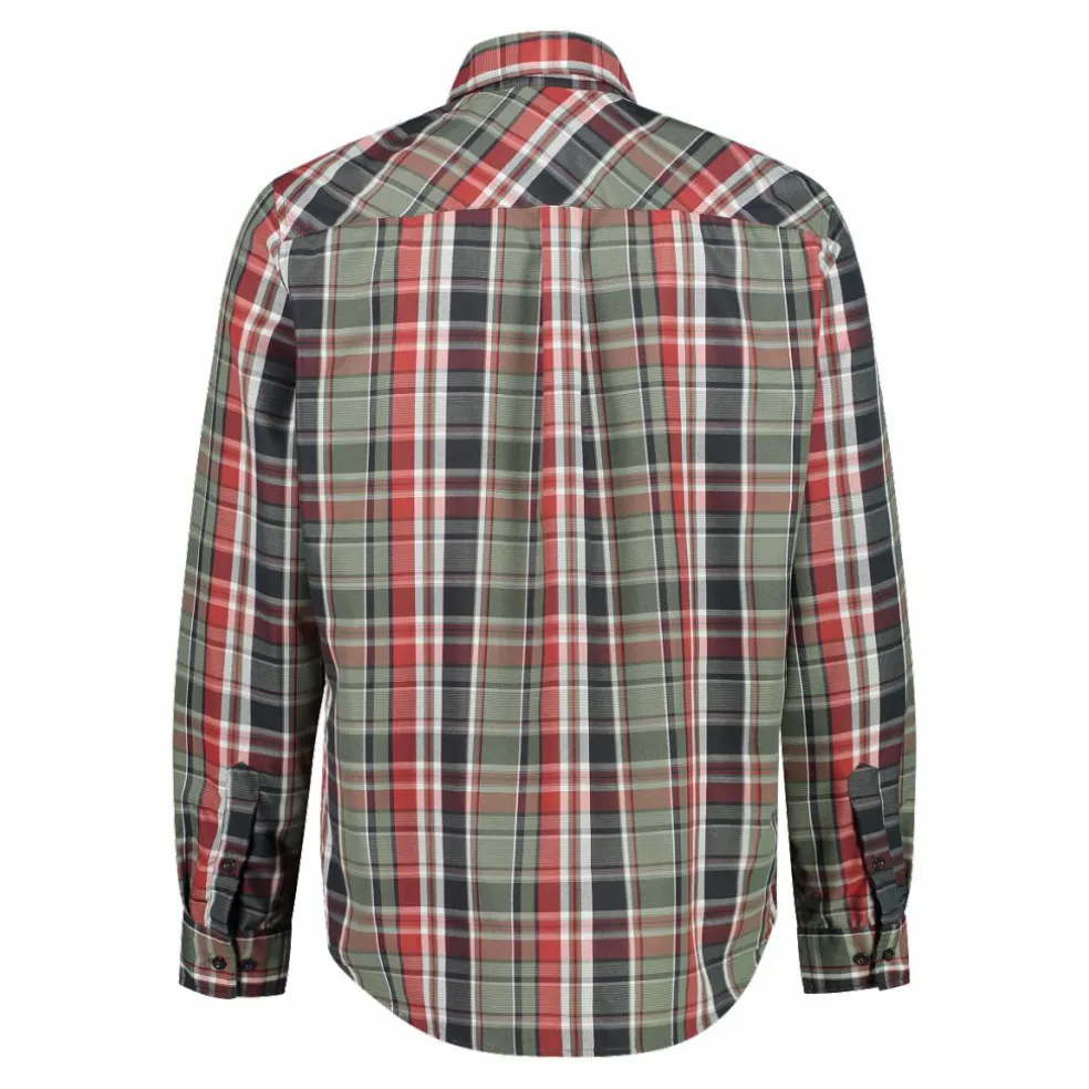 Camicia maniche lunghe check da uomo
