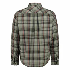 Camicia maniche lunghe check da uomo