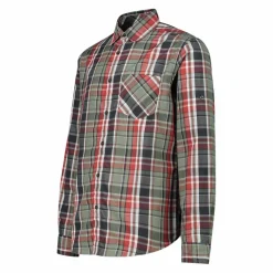 Camicia maniche lunghe check da uomo