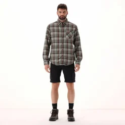 Camicia maniche lunghe check da uomo