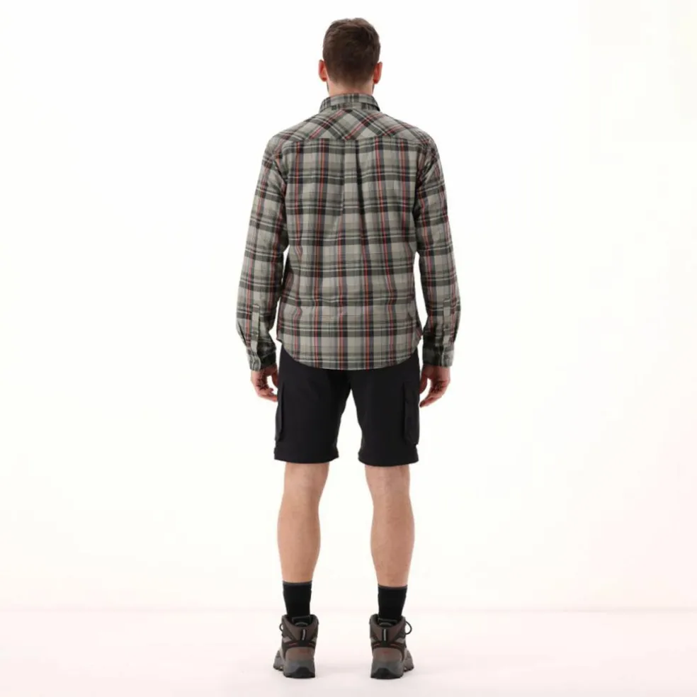 Camicia maniche lunghe check da uomo