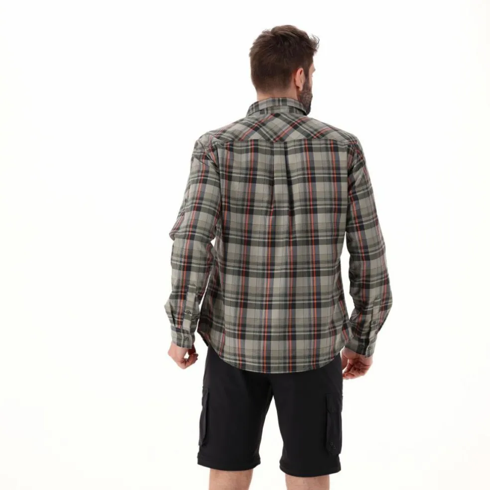 Camicia maniche lunghe check da uomo