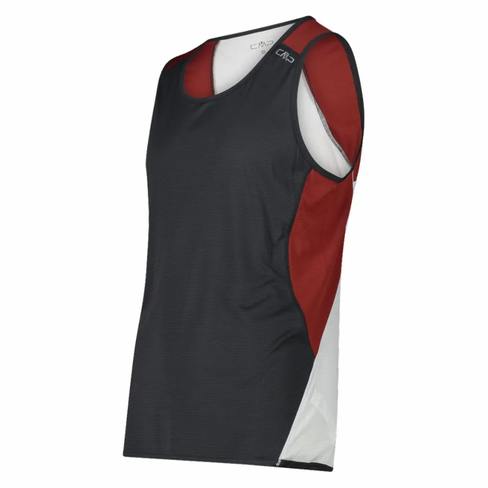Canotta Unlimitech da uomo con inserti in mesh