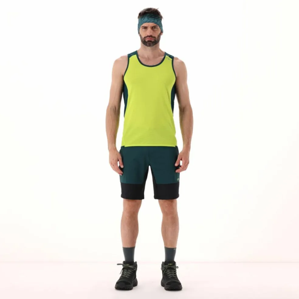 Canotta Unlimitech da uomo con inserti in mesh
