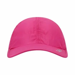Cappellino da running con frontino e inserti in mesh da donna