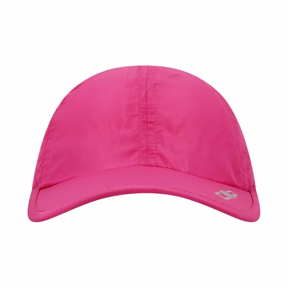 Cappellino da running con frontino e inserti in mesh da donna