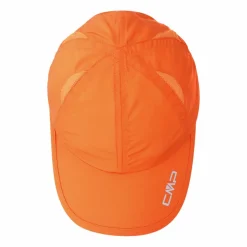 Cappellino da running con frontino e inserti in mesh da donna