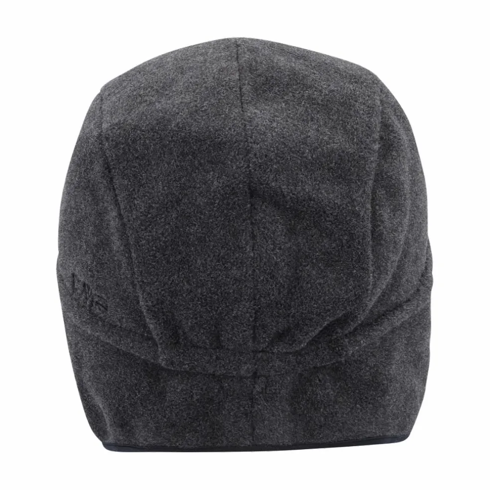 Cappellino in pile con paraorecchie da uomo
