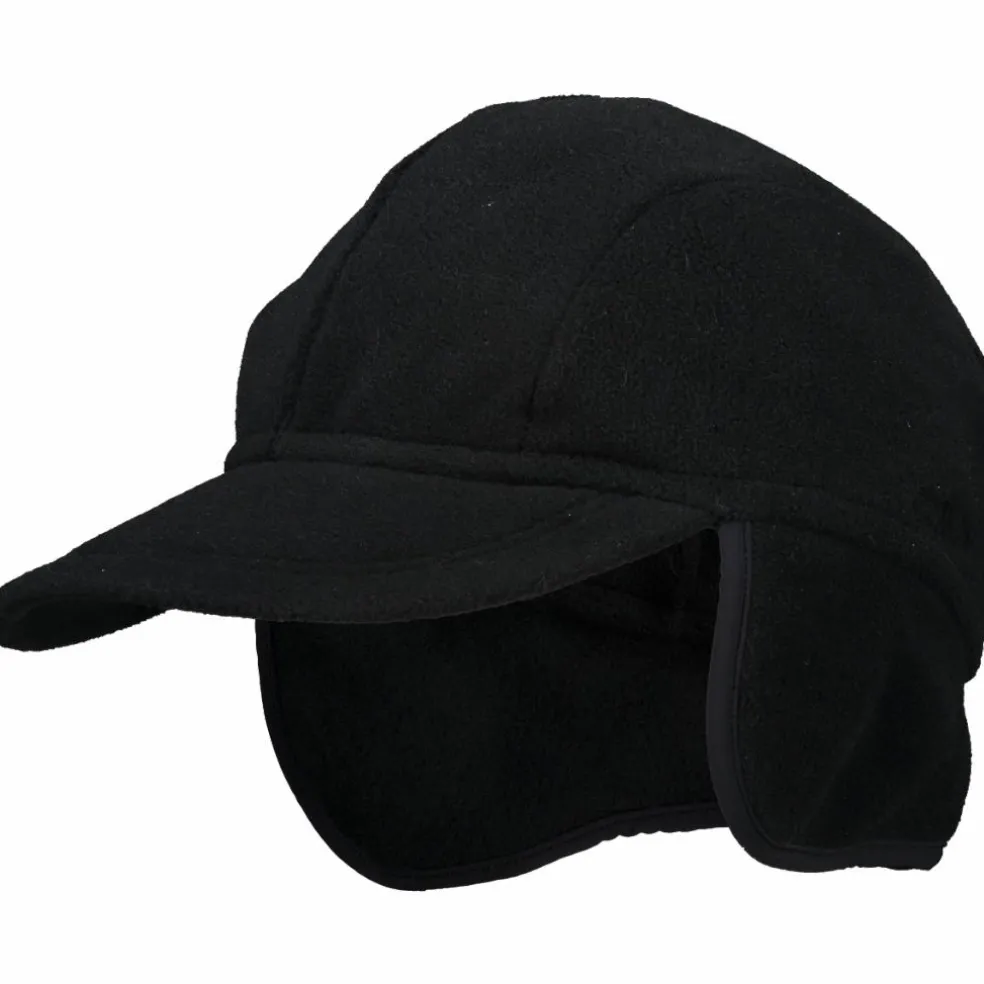 Cappellino in pile con paraorecchie da uomo