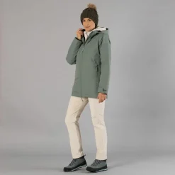 Cappotto donna con cappuccio e interno staccabile