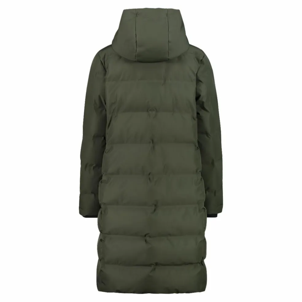 Cappotto donna con cappuccio fisso