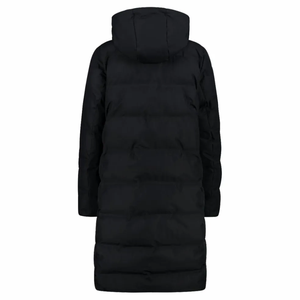 Cappotto donna con cappuccio fisso