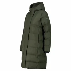Cappotto donna con cappuccio fisso