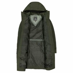 Cappotto donna con cappuccio fisso