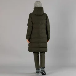 Cappotto donna con cappuccio fisso