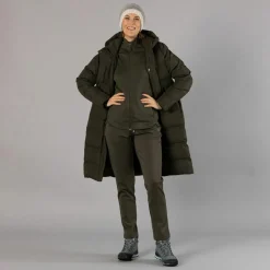 Cappotto donna con cappuccio fisso