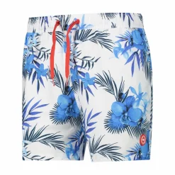 Costume boxer da uomo con fantasia tropicale