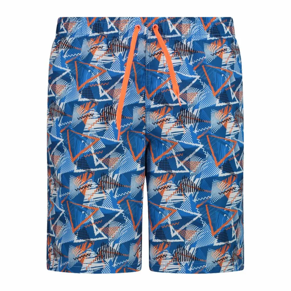 Costume con stampa e media lunghezza da Uomo