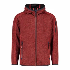 Felpa con cappuccio bambino in pile knit tech