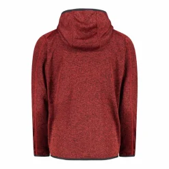 Felpa con cappuccio bambino in pile knit tech