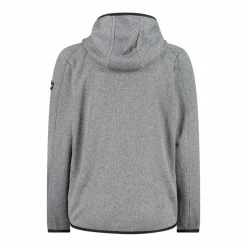 Felpa con cappuccio bambino in pile knit tech