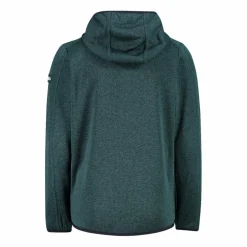 Felpa con cappuccio bambino in pile knit tech