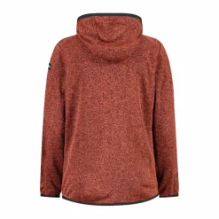 Felpa con cappuccio bambino in pile knit tech
