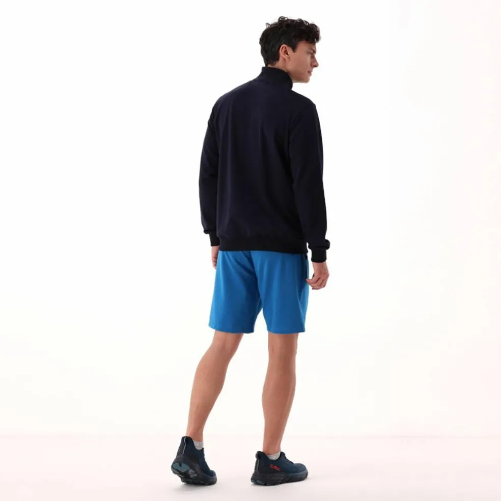 Felpa con zip da uomo con vestibilità regolare