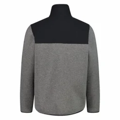 Felpa con zip da uomo in pile Knit Tech
