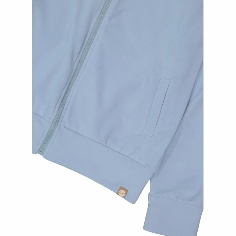 Felpa da donna con zip a collo alto