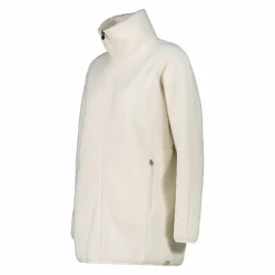 Felpa da donna con zip in pelliccetta teddy