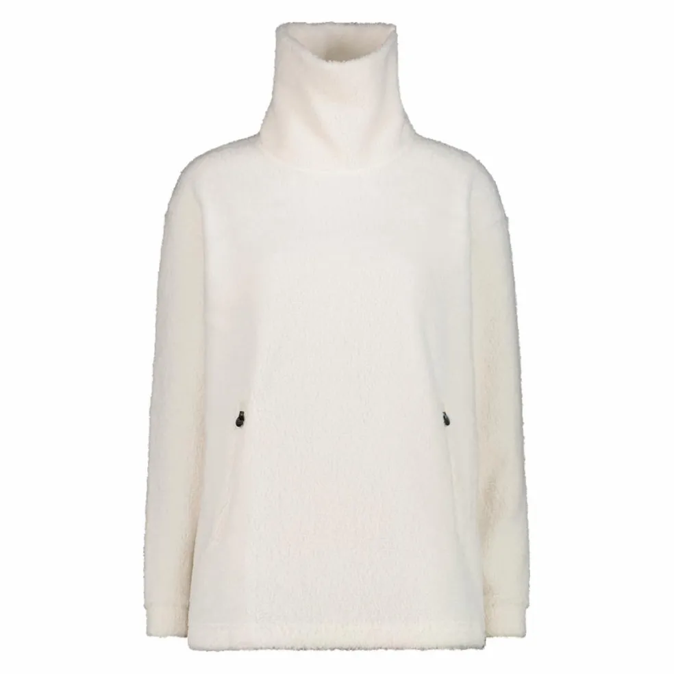 Felpa da donna in pelliccetta teddy