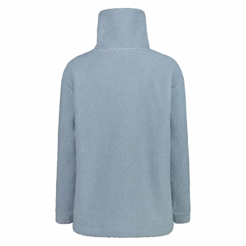 Felpa da donna in pelliccetta teddy