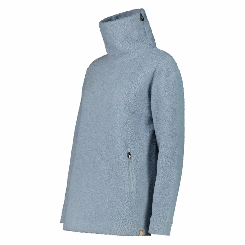 Felpa da donna in pelliccetta teddy