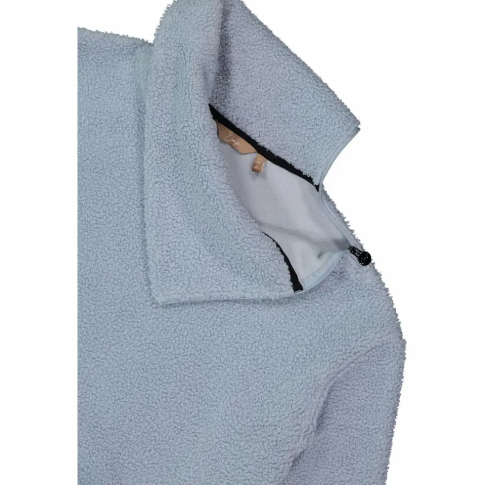 Felpa da donna in pelliccetta teddy
