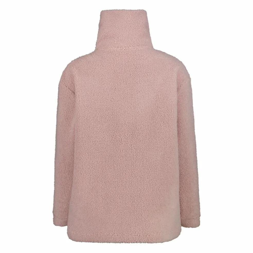 Felpa da donna in pelliccetta teddy