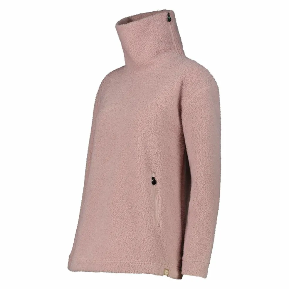 Felpa da donna in pelliccetta teddy