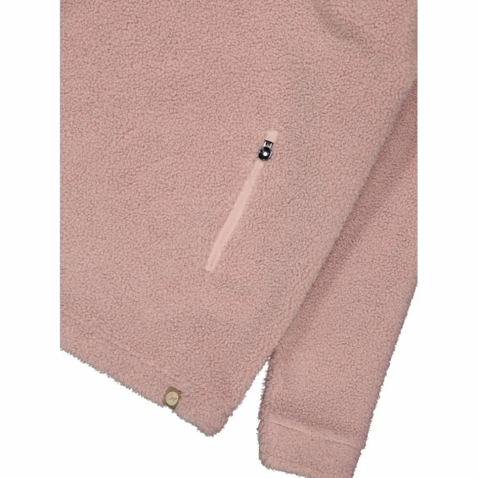 Felpa da donna in pelliccetta teddy